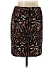 Talbots 100% Cotton Brown Casual Skirt Size 14 - photo 1