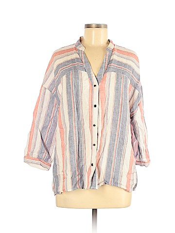 Marc New York 3/4 Sleeve Button-Down Shirt (view 1)