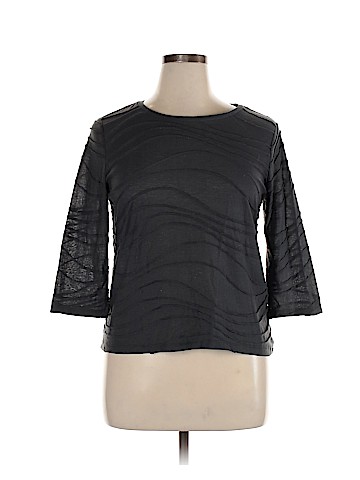 Simply Vera Vera Wang 3/4 Sleeve Top (view 1)