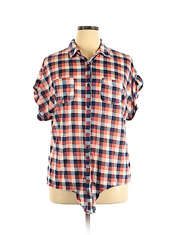 Eden & Olivia Short Sleeve Button-Down Shirt (view 1)