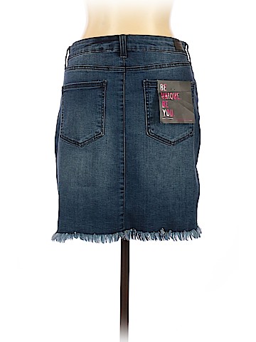 Celebrity Pink Denim Skirt (view 2)