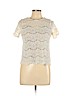 Love, Fire Ivory Short Sleeve Blouse Size L - photo 1