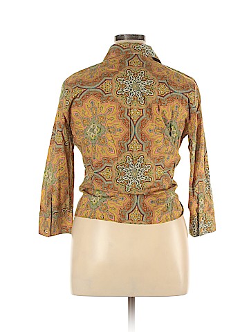 Lafayette 148 New York Long Sleeve Blouse (view 2)