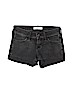 Hollister Gray Denim Shorts Size 0 - photo 1