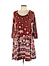 Derek Heart Burgundy Casual Dress Size L - photo 1