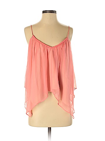 Elizabeth and James Sleeveless Silk Top (view 1)