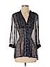 Joie Blue 3/4 Sleeve Blouse Size S - photo 1