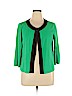 Cable & Gauge Green Cardigan Size 1X - photo 1