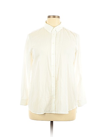 Uniqlo Long Sleeve Button-Down Shirt (view 1)