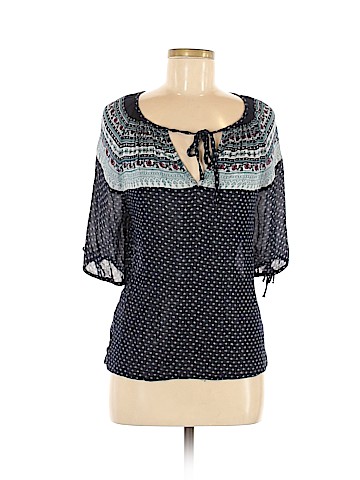 Lucky Brand Short Sleeve Blouse (view 1)