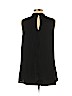 Mossimo 100% Polyester Black Sleeveless Blouse Size L - photo 2