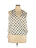 No Boundaries 100% Polyester White Sleeveless Blouse Size XXL - photo 1