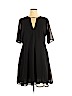 ASOS 100% Polyester Black Casual Dress Size 14 - photo 1