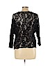 Only Sky Black 3/4 Sleeve Top Size L - photo 2