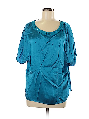 Ellen Tracy Short Sleeve Blouse (view 1)