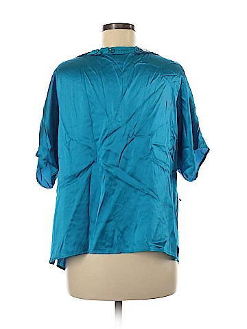 Ellen Tracy Short Sleeve Blouse (view 2)