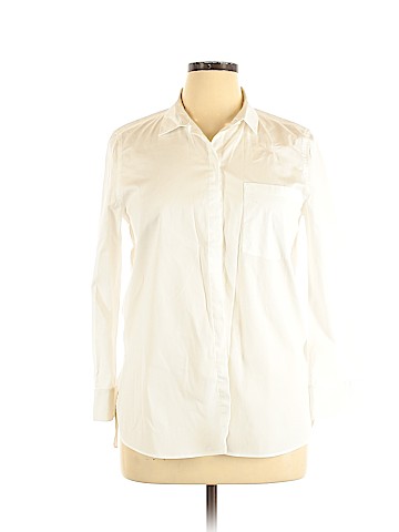 Cuyana Long Sleeve Button-Down Shirt (view 1)