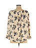 Sami & JO 100% Polyester Ivory Long Sleeve Blouse Size XL - photo 2
