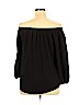 Unbranded Black 3/4 Sleeve Blouse Size XL - photo 2
