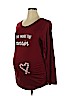 Motherhood Burgundy Long Sleeve T-Shirt Size XL - photo 1