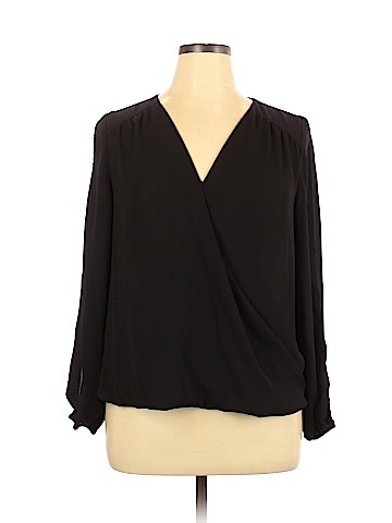 INC International Concepts Long Sleeve Blouse (view 1)