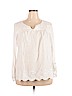 Gloria Vanderbilt White Long Sleeve Blouse Size XXL - photo 1
