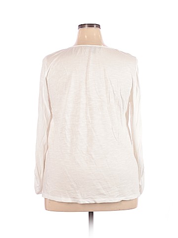 Gloria Vanderbilt Long Sleeve Blouse (view 2)