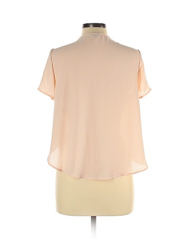 Charlotte Russe Short Sleeve Blouse (view 2)