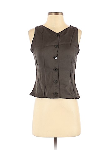 Armani Collezioni Sleeveless Silk Top (view 1)