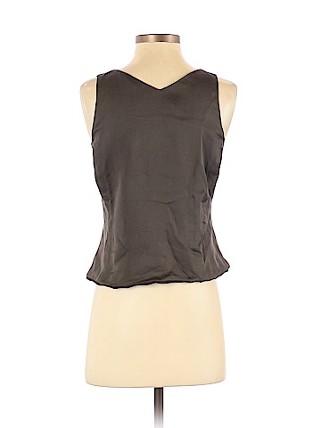 Armani Collezioni Sleeveless Silk Top (view 2)