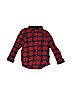 Zara Baby 100% Cotton Plaid Red Long Sleeve Button-Down Shirt Size 2 - 3 - photo 1