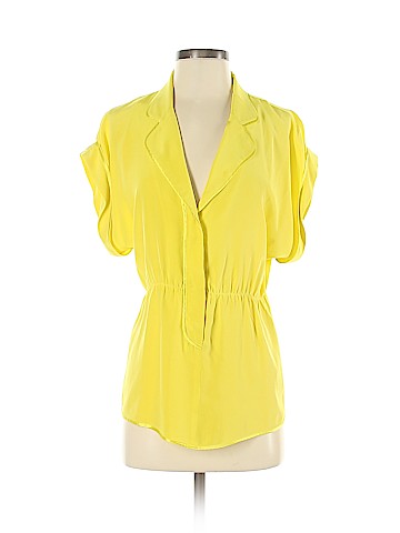 Madison Marcus Short Sleeve Silk Top (view 1)