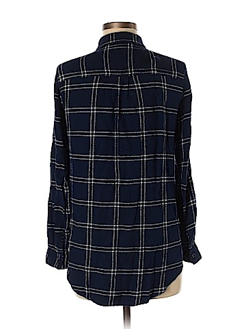 Topshop Long Sleeve Button-Down Shirt (view 2)
