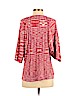 BCBGMAXAZRIA Red Long Sleeve Silk Top Size XS - photo 2