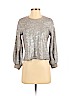 Left Coast by Dolan 100% Cotton Silver Pullover Sweater Size XS (petite) - photo 1