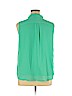 Halogen 100% Polyester Teal Sleeveless Blouse Size XL - photo 2