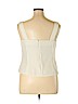 Assorted Brands 100% Polyester Ivory Sleeveless Blouse Size 14 - photo 2