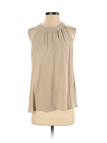 Barneys New York Sleeveless Silk Top (view 1)