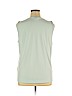 Ann Taylor Factory 100% Polyester Blue Sleeveless Top Size XL - photo 2
