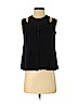 BCBGMAXAZRIA 100% Rayon Black Sleeveless Blouse Size S - photo 1