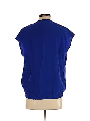 Exclusive for Intermix Short Sleeve Silk Top (view 2)