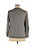 Lane Bryant 100% Cotton Gray Cardigan Size 14 - 16 Plus - photo 2