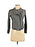 Halogen 100% Cotton Gray Jacket Size S (petite) - photo 1