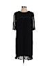 Nanette Lepore 100% Polyester Black Casual Dress Size 4 - photo 1