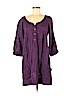 Charlotte Russe 100% Cotton Purple Casual Dress Size M - photo 1