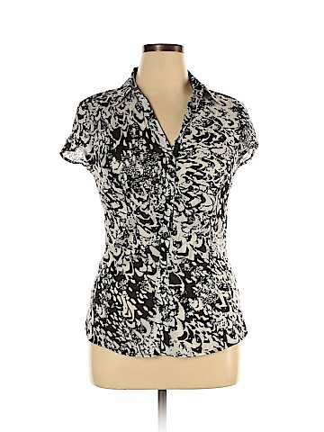 Ann Taylor LOFT Short Sleeve Button-Down Shirt (view 1)