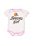 NFL 100% Cotton Pink Short Sleeve Onesie Size 0-3 mo - photo 1