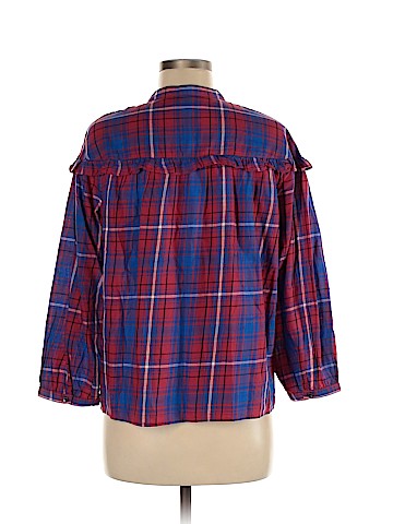 Madewell 3/4 Sleeve Button-Down Shirt (view 2)