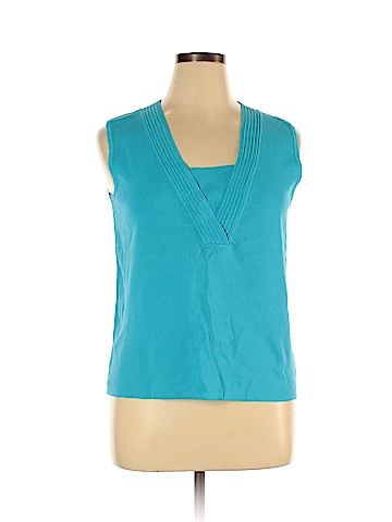 Cable & Gauge Sleeveless Top (view 1)