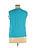 Cable & Gauge Blue Sleeveless Top Size 1X - photo 2